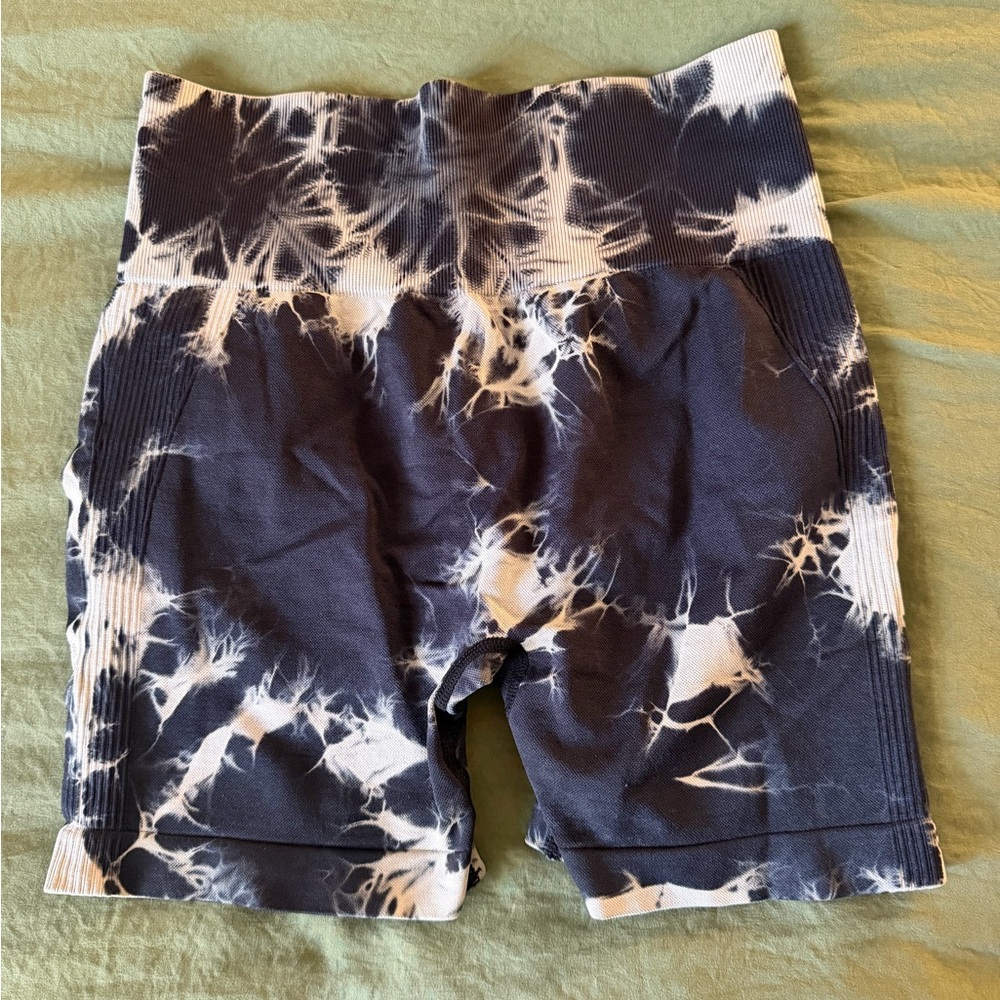 Tie-Dye Biker Shorts